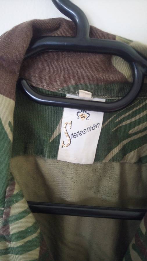 Rhodesian short sleeve camo shirt