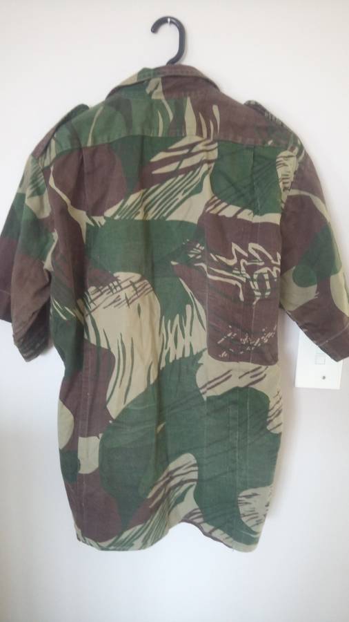 Rhodesian short sleeve camo shirt