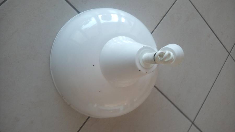 Vintage pull down light