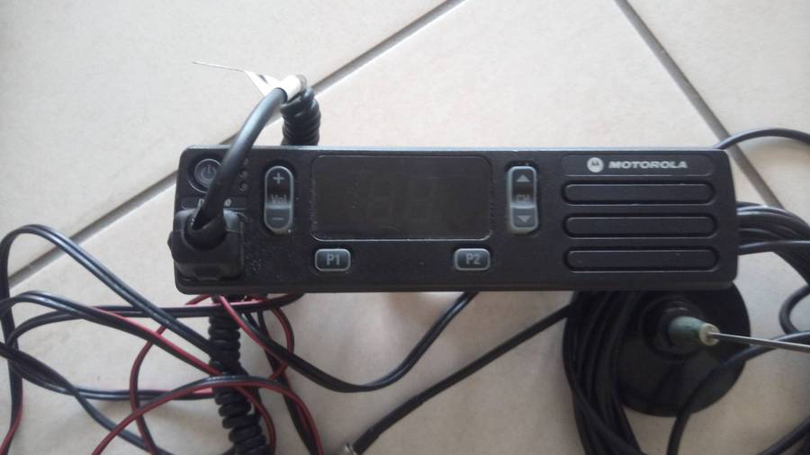 Motorola two way vehicle radio