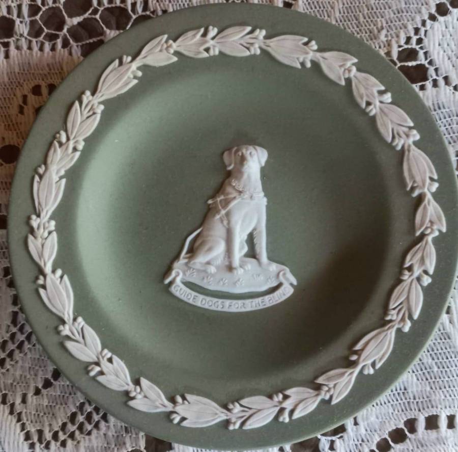 Green Wedgwood Small Plate 11cm in Diameter