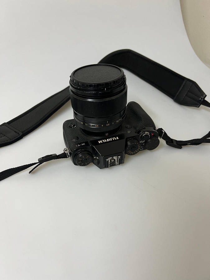 FujiFilm X-T1 camera with lens 56mm