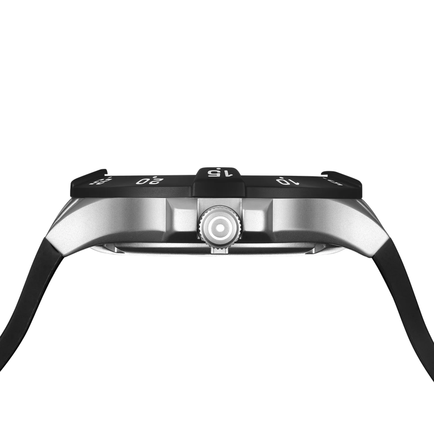 Men's Glock Watch With Black Strap And Black Face GW-15-6-22