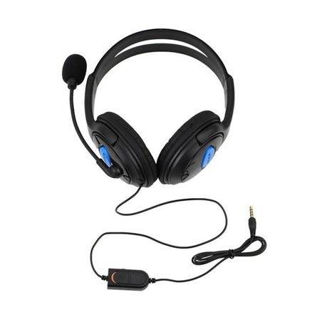 Wired Gaming Headset Headphones Headset For Ps4 Playstation 4 & Pc Computer