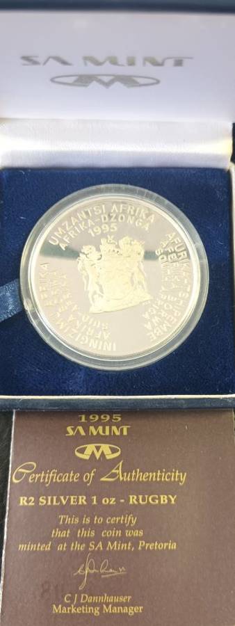 1995 Silver Proof R2 - Rugby