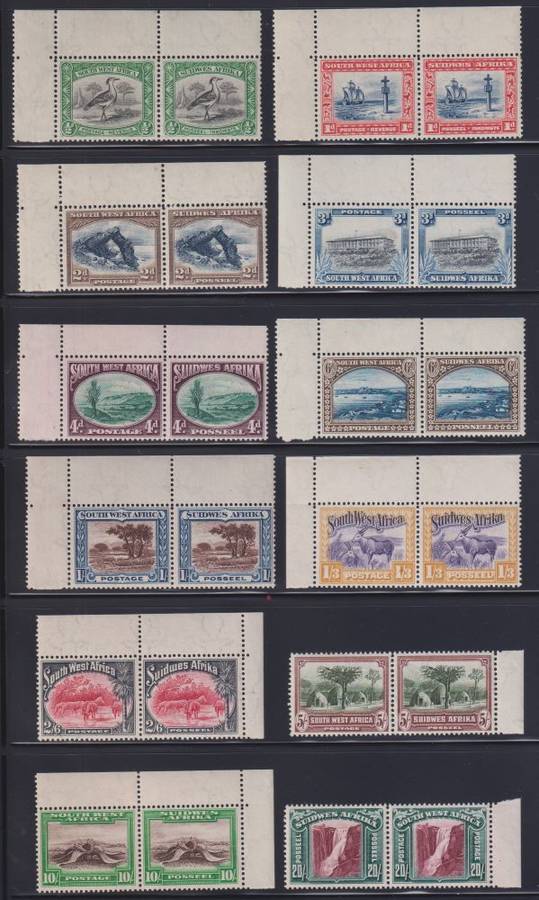 SWA 1931 PICTORIAL SET SUPERB UNMOUNTED MINT - PERF UP!