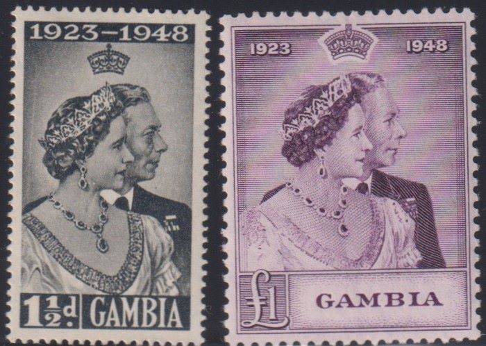 1948 KGV1  ROYAL SILVER WEDDING NICE LOT MINT/UNMOUNTED