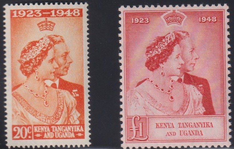 1948 KGV1  ROYAL SILVER WEDDING NICE LOT MINT/UNMOUNTED