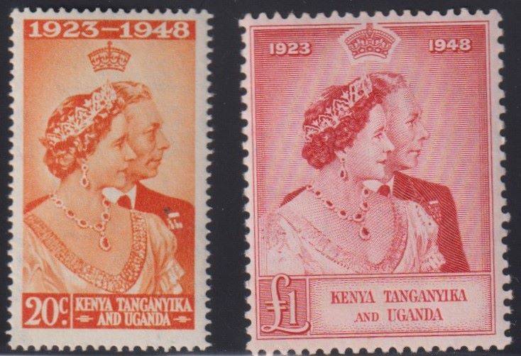 COMMONWEALTH 1948 RSW TERRRIFIC HINGED MINT SETS