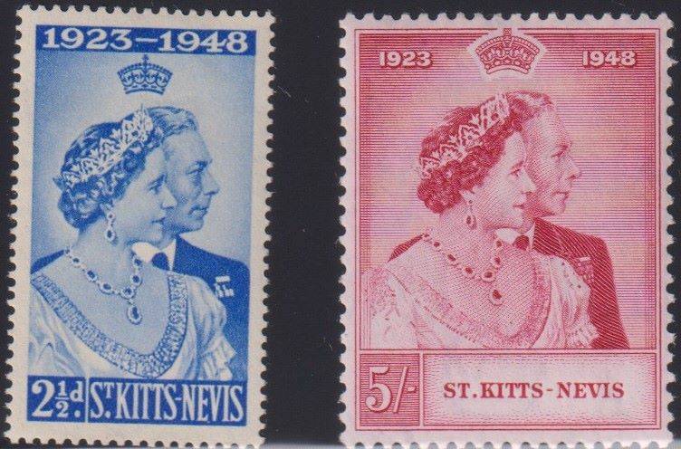 COMMONWEALTH 1948 RSW TERRRIFIC HINGED MINT SETS