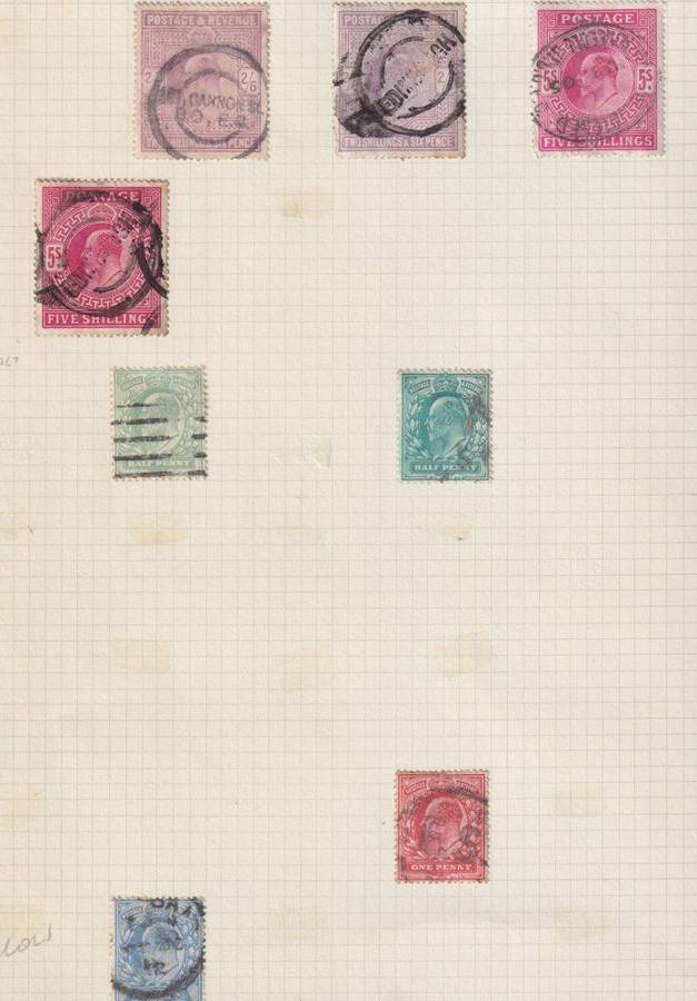 GB 1902-11 KEV11 USED LOT