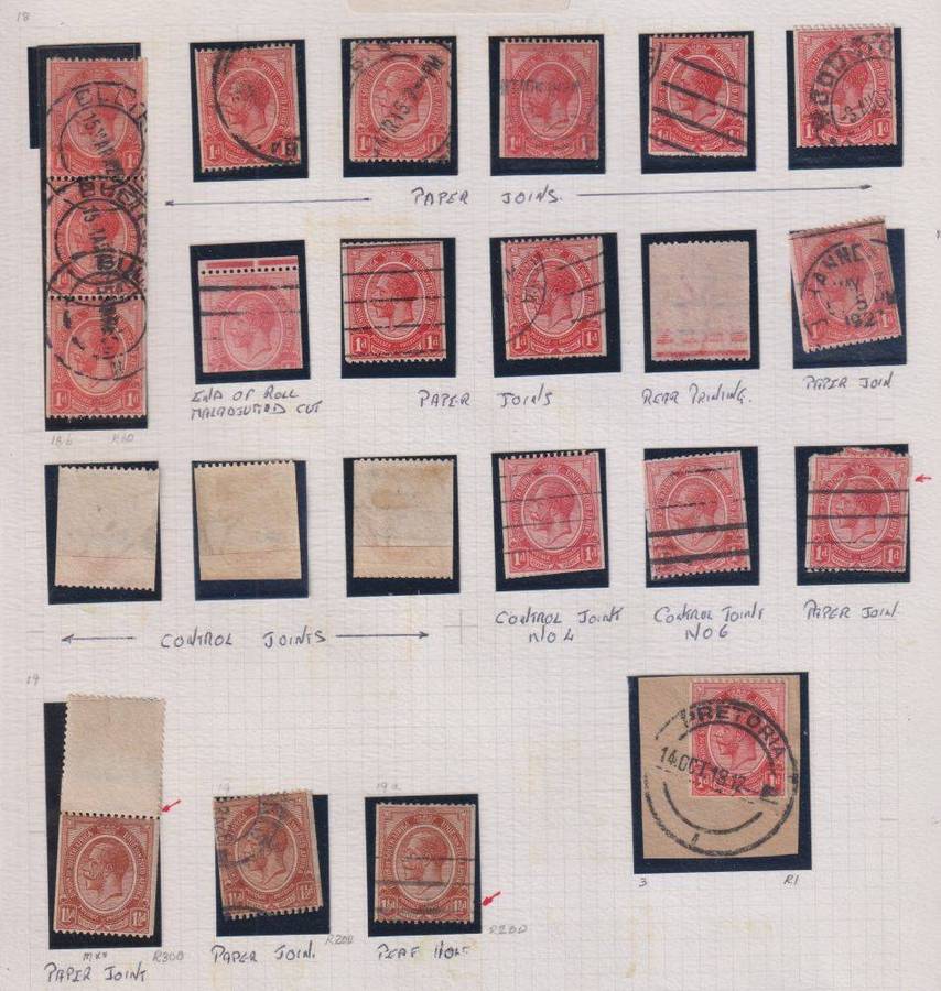 SA AMAZING COLLECTION OF KINGSHEAD COILS - ERRORS, JOINS ETC