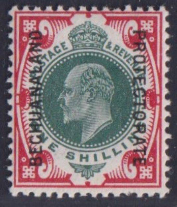 BECHUANALAND 1904 1/- UNMOUNTED MINT - SACC 68 - CV R1700