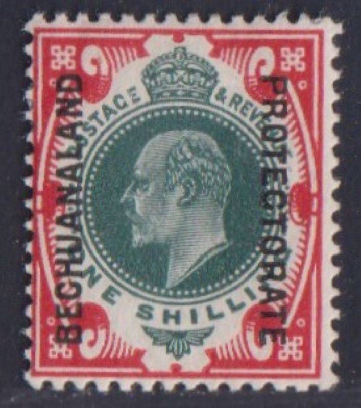 BECHUANALAND 1904 1/- FINE MINT SACC 69 CV R1200