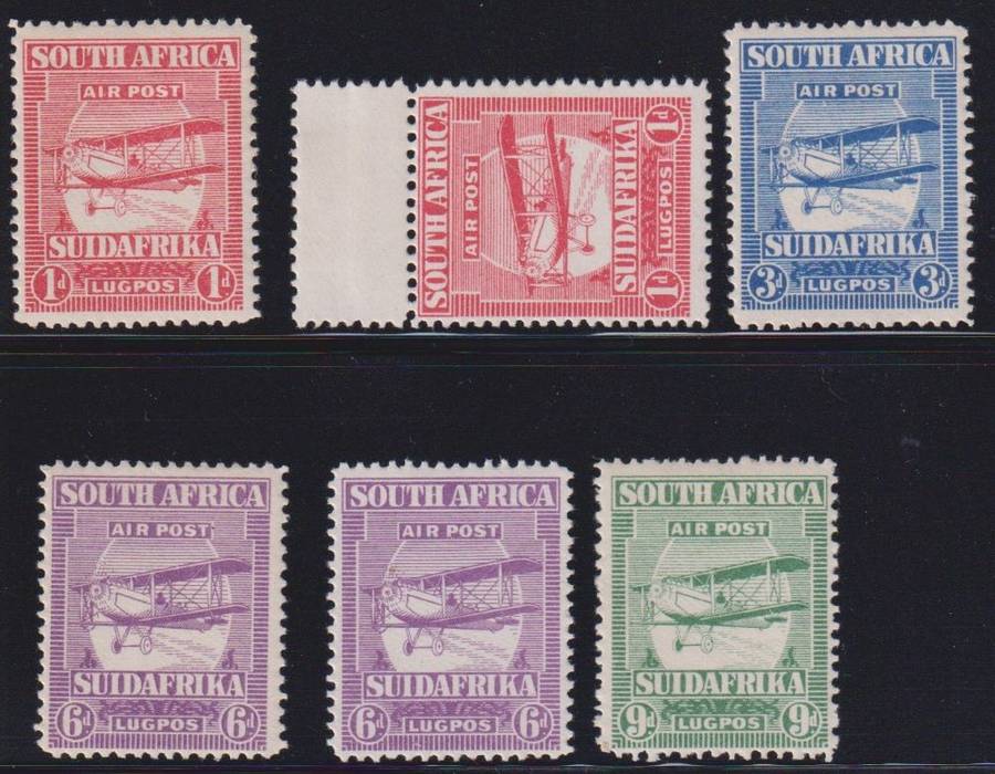 SA 1925 AIRMAILS M/UM