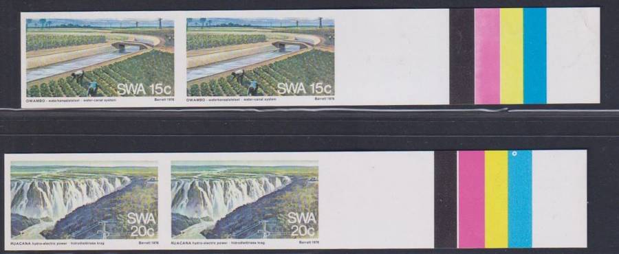 SWA 1976 WATER IMPERF PAIRS EX ARCHIVES CV R2400