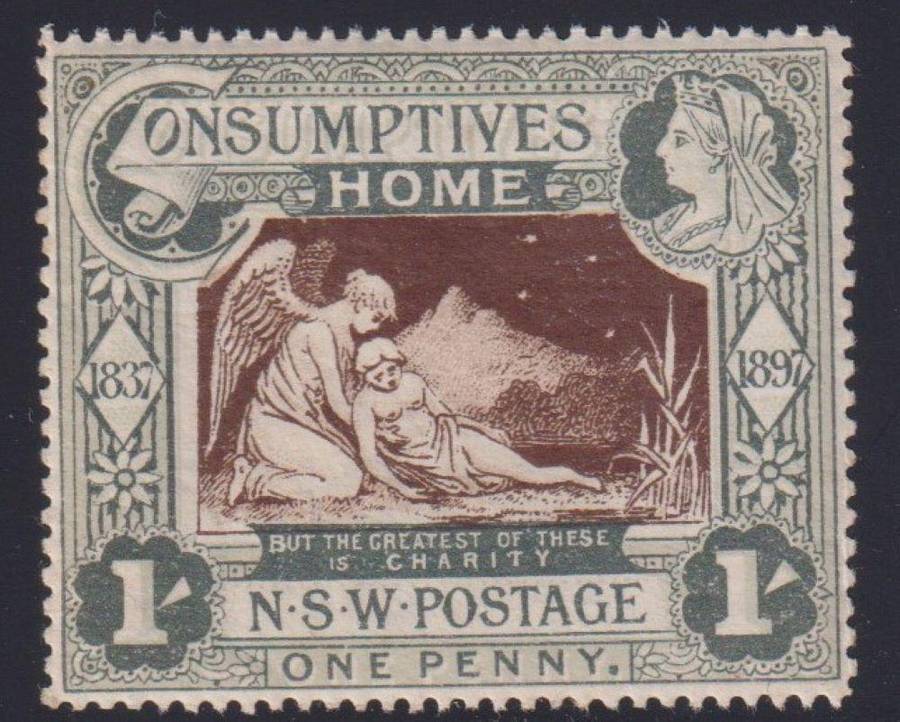NEW ZEALAND CONSUMPTIVES HOME CHARITY STAMP MINT