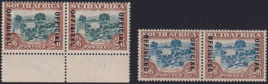 SA 1930 2/6 OFFICIALS UNMOUNTED MINT - SACC O19/20 CV R3700