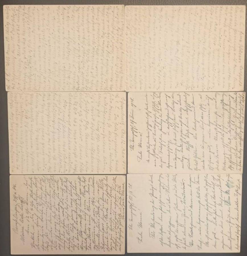 GERMANY WW1 ERA POSTCARDS, COVER, STAMPS