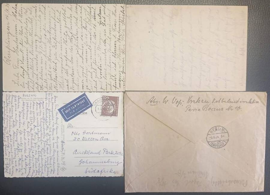 GERMANY WW1 ERA POSTCARDS, COVER, STAMPS