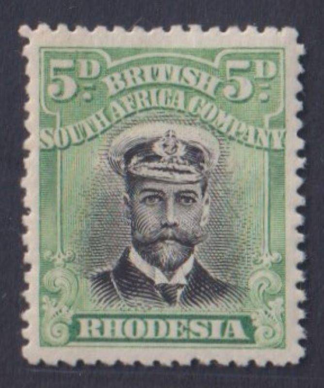 RHODESIA 1913 ADMIRALS MINT - NICE LOT!