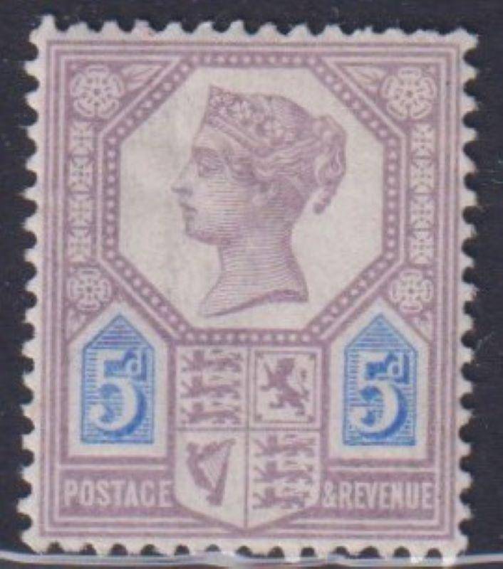 GB 1887 JUBILEE HINGED MINT