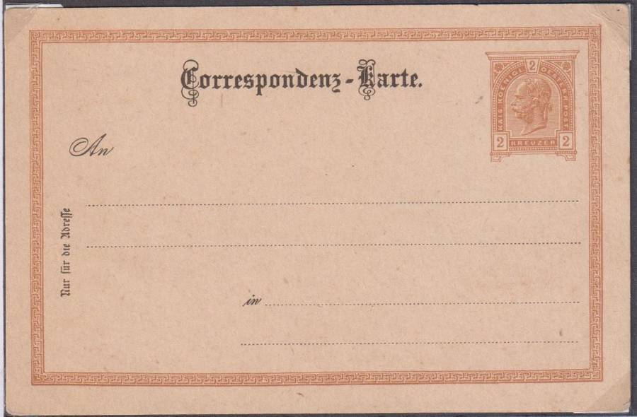 AUSTRIA, ITALY 1890 POSTAL STATIONERY CARDS - WRITTEN UP COLLECTION