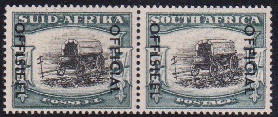 SA 1935 5/- OFFICIAL SUPERB UNMOUNTED SACC O33 CV R1300