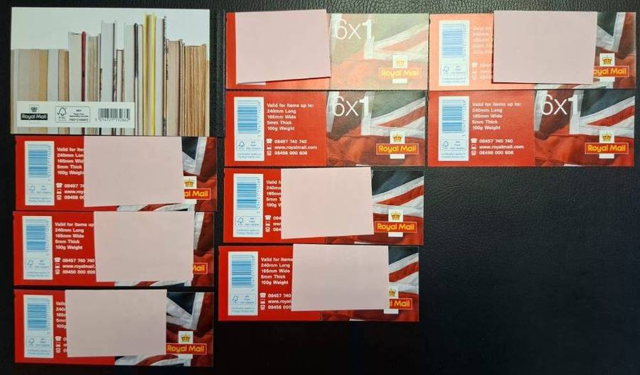 GREAT BRITAIN 2012  ISSUES - BOOKLETS, MIN SHEETS - DAHL, ROYALTY, SOCCER, TRAINS