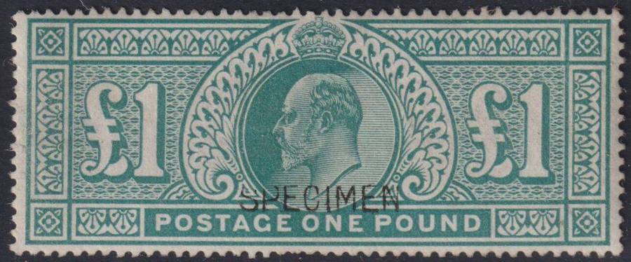 GREAT BRITAIN KEV11 £1 DE LA RUE SPECIMEN - SCARCE!