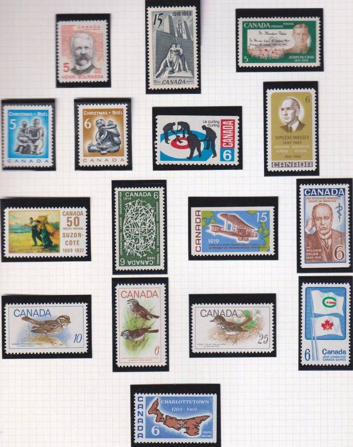 CANADA SUPERB QE11 COLLECTION ON PAGES UNMOUNTED MINT