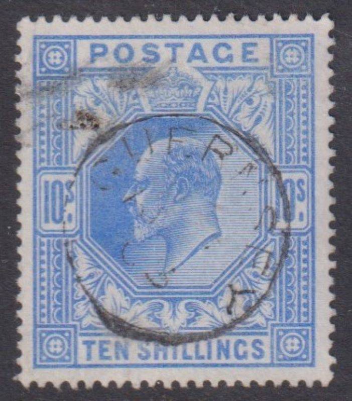 GB KEV11 10/- FINE USED