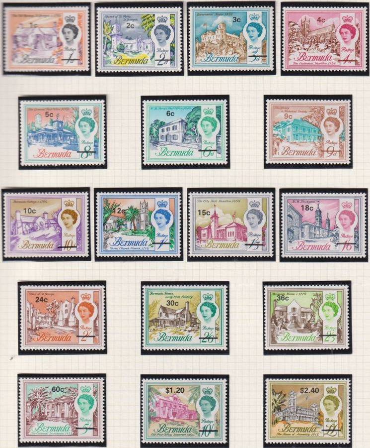 NORFOLK, PAPUA,VIRGIN ISLES, CAYMANS, BERMUDA  UNMOUNTED MINT ON PAGES