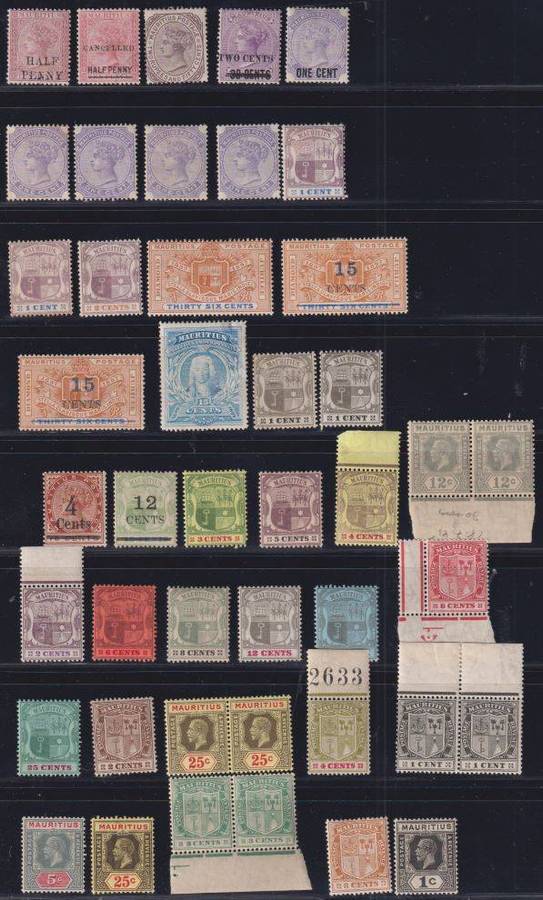 MAURITIUS  TERRIFIC  UNUSED/MINT LOT