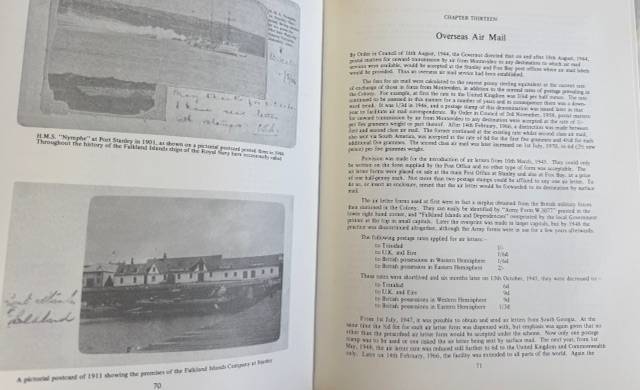 FALKLAND ISLANDS- THE POSTAL SERVICE