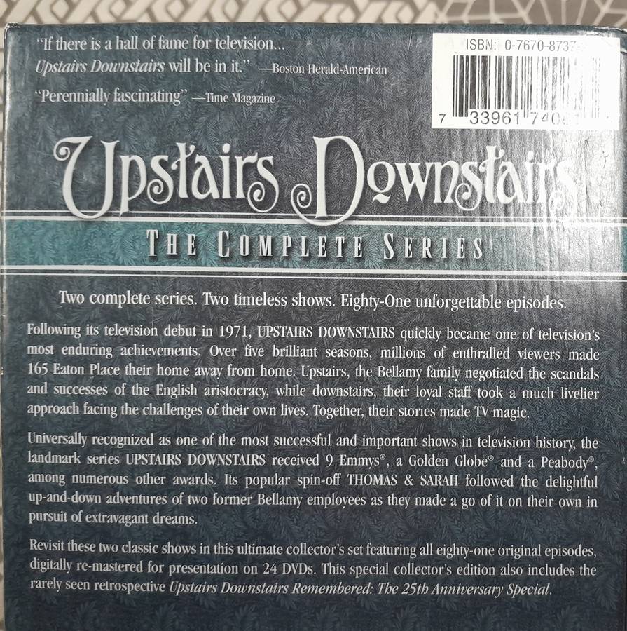 Upstairs Downstairs Complete series DVD box set