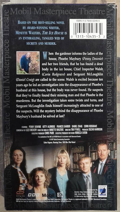 The Ice House VHS (2 x NTSC cassettes) (Minette Walters)