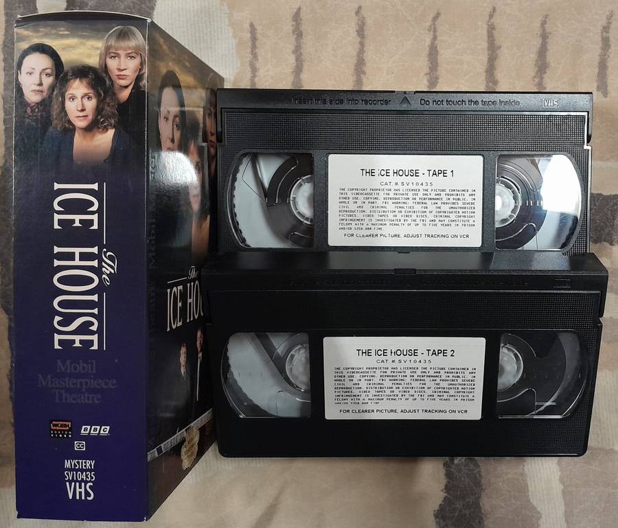 The Ice House VHS (2 x NTSC cassettes) (Minette Walters)