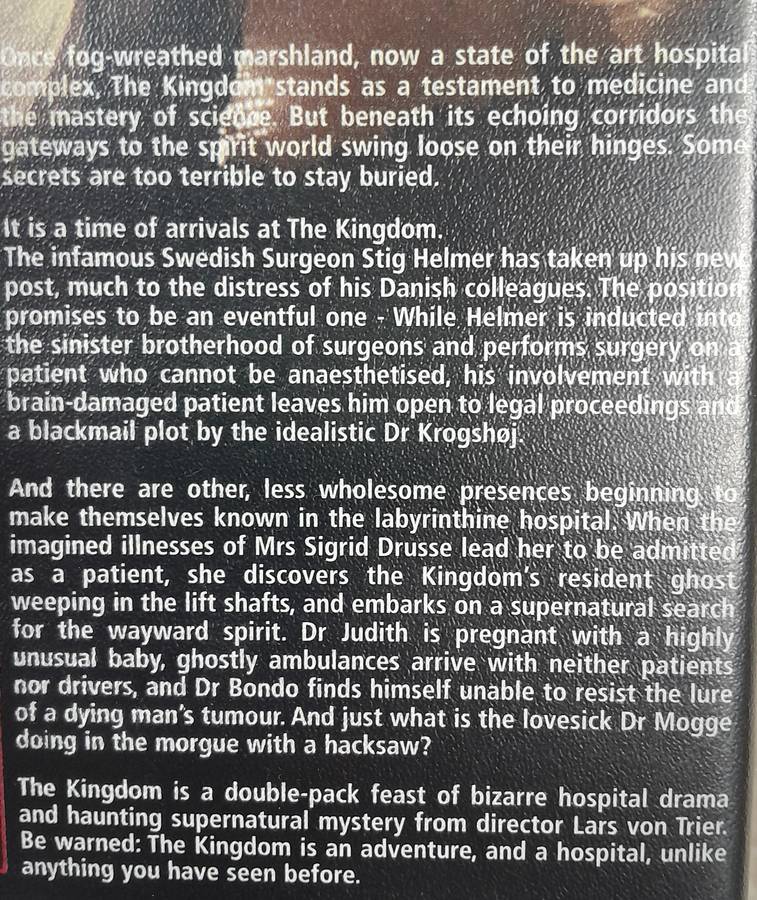 The Kingdom - complete mini-series by Lars von Trier (2 x VHS)