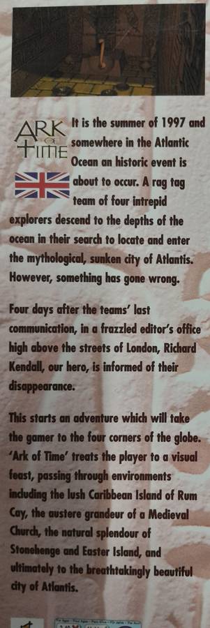 Ark of Time - Big Box PC Adventure Game