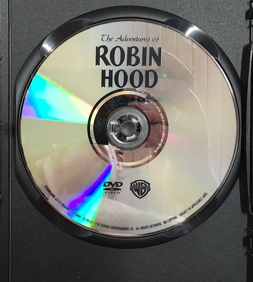 The Adventures of Robin Hood DVD (Errol Flynn, Olivia de Havilland) (NOT Disney)