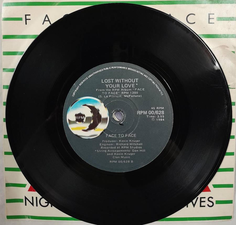 Face to Face - Night of the Long Knives / Here We Are 2 x 7" single bundle