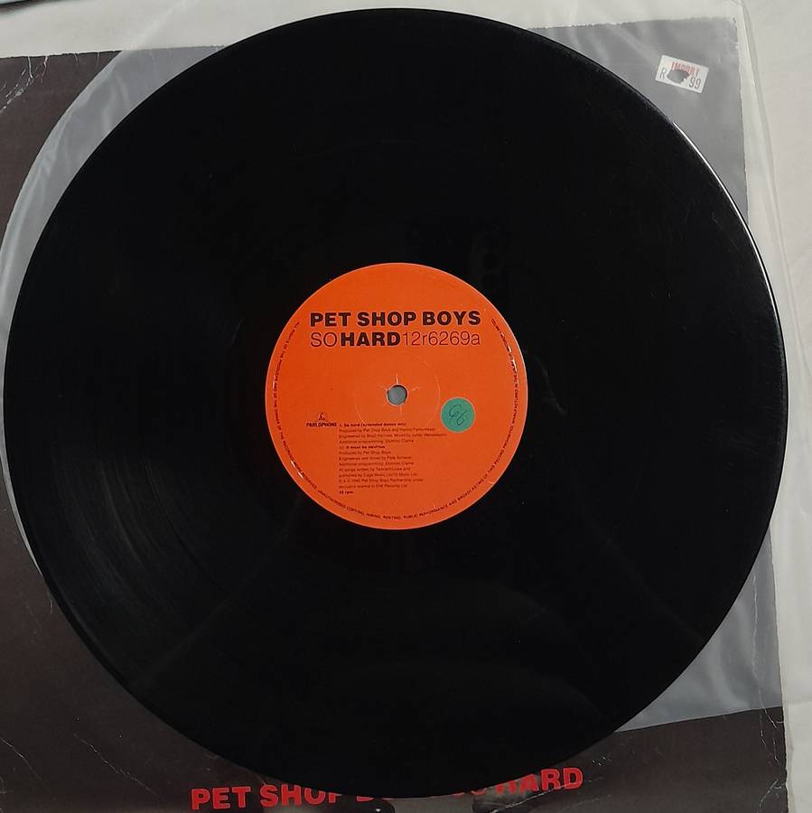 Pet Shop Boys - So Hard 12" maxi single