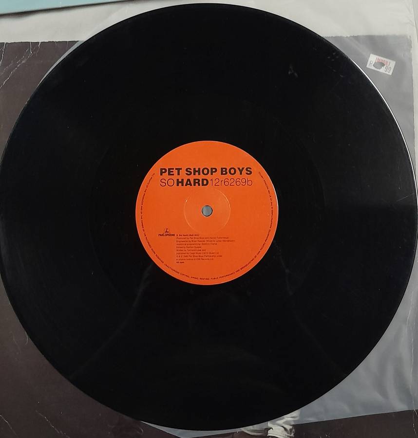 Pet Shop Boys - So Hard 12" maxi single