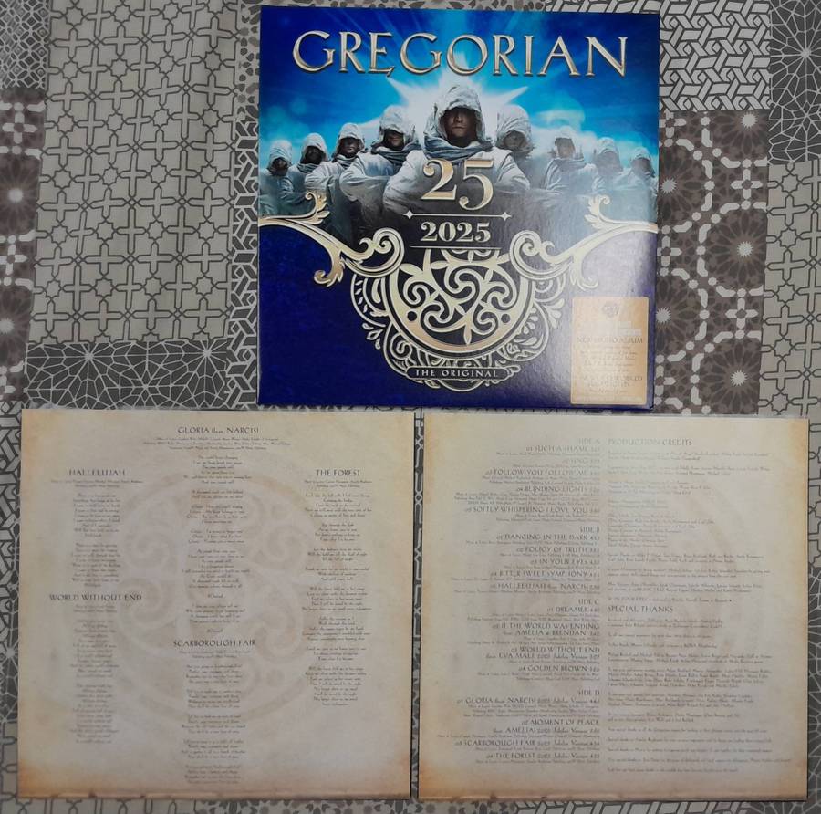 Gregorian - 25/2025 Limited Edition 2lp set (Numbered, release limited to 500 copies)