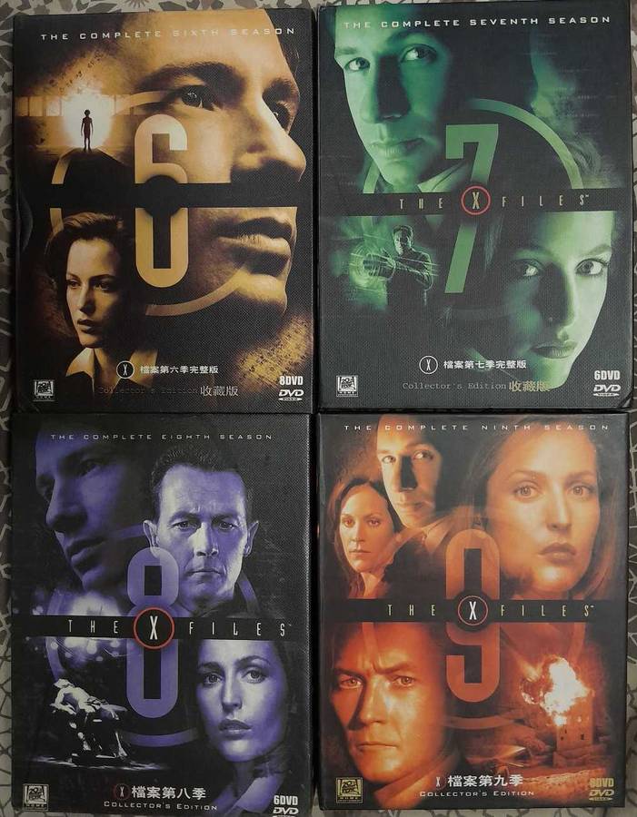 X-Files seasons 1 to 9 dvd bundle