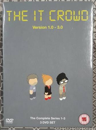 The IT Crowd seasons 1 to 3 DVD box set