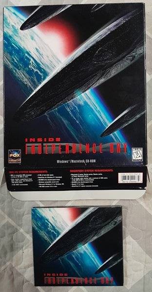Inside Independence Day - Interactive CD-Rom PC Big Box