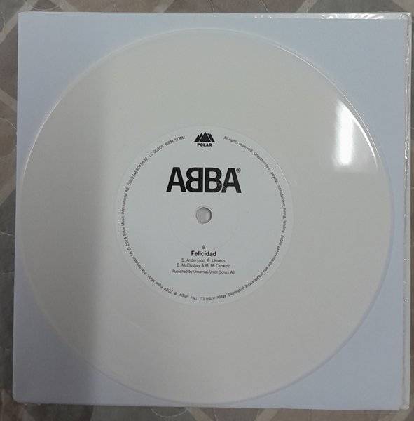 ABBA - Happy New Year 2025 7" single (limited numbered edition, coloured vinyl) SEALED