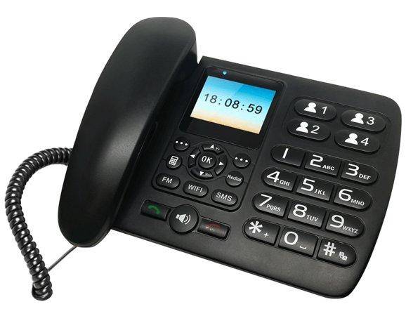 FLLA (Fixed Line Look Alike) Wi-Fi / Sim Card Phone (Retail R1699)